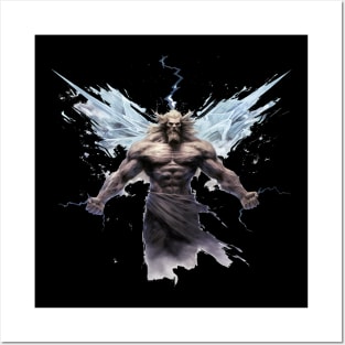 Greek God Zeus Posters and Art